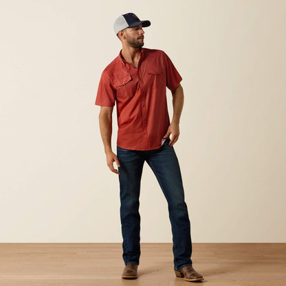 Ariat Printed VentTEK Western Fitted Snap Shirt