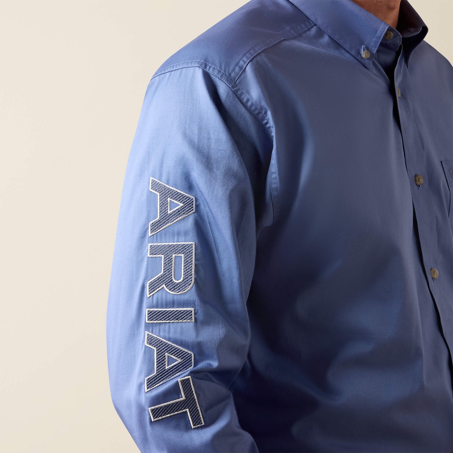 Ariat Team Logo Lightweight Twill Classic Fit Shirt