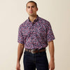 EVENING BLUE PAISLEY PRINT