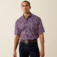 EVENING BLUE PAISLEY PRINT