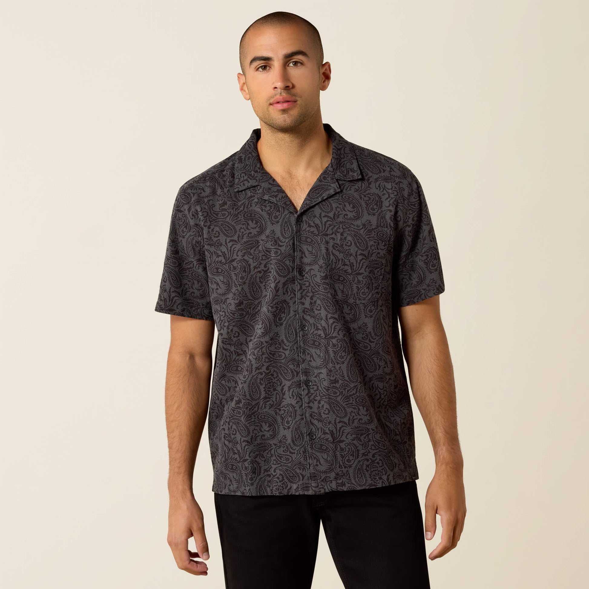 Ariat Retro Camp Classic Fit Shirt