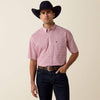 HIBISCUS RED TRIANGLE PRINT