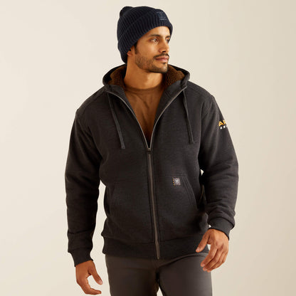 Ariat Rebar All-Weather Sherpa-Lined Full Zip Hoodie