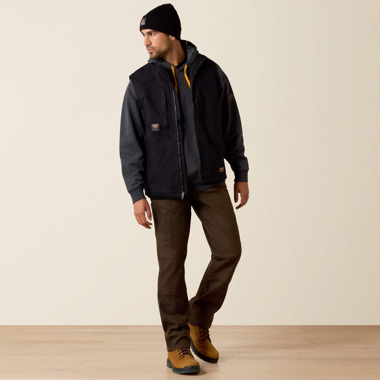 Ariat Rebar Washed DuraCanvas Insulated Vest