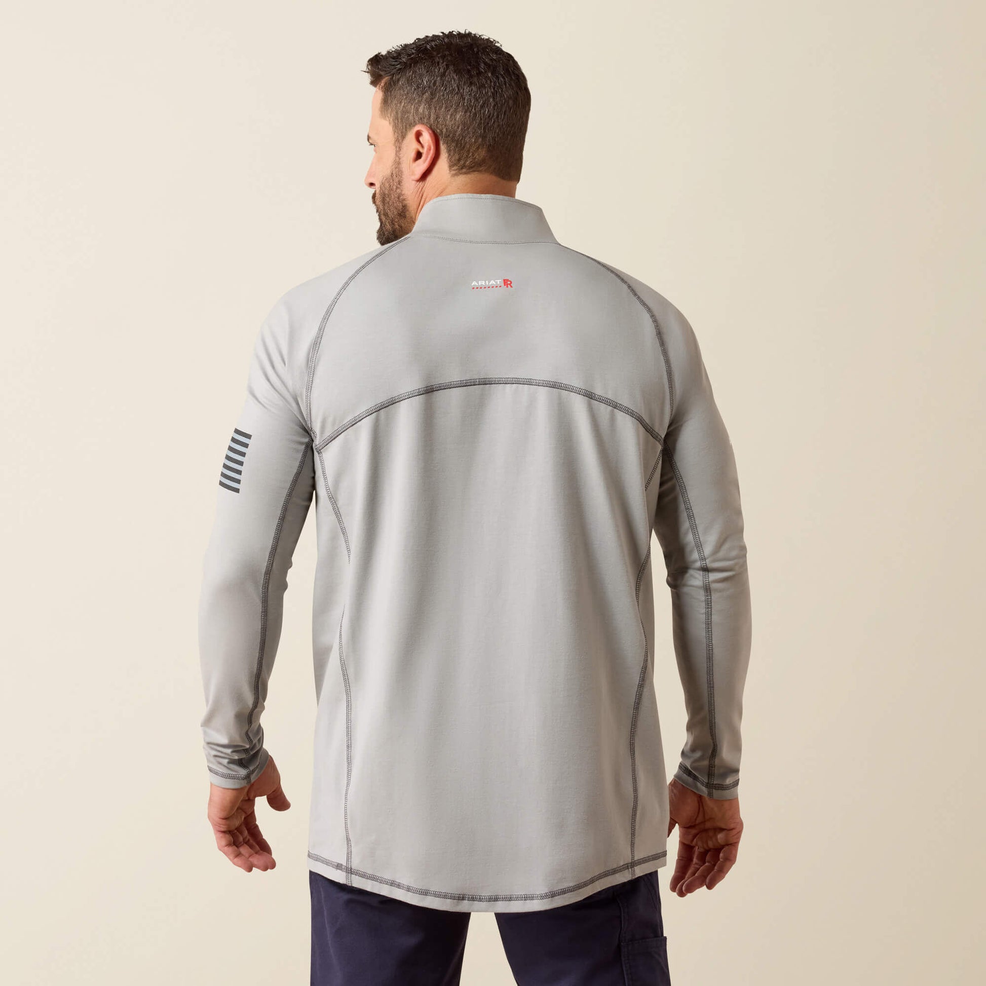 Ariat FR Combat Stretch Patriot 1/4 Zip Work Shirt