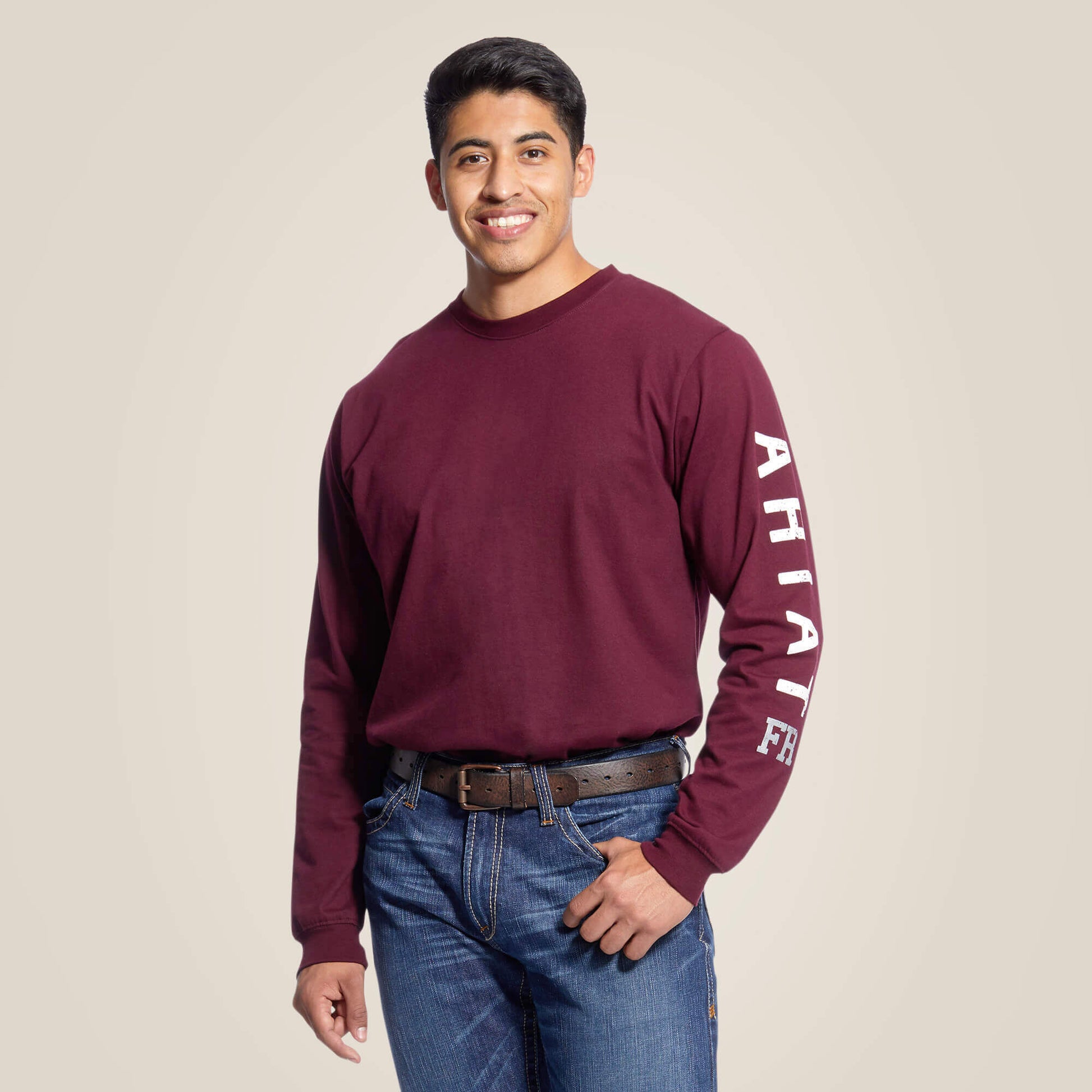 Ariat FR Roughneck Skull Logo T-Shirt