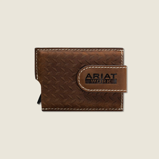 Ariat Diamond Plate Embossed Utility Wallet
