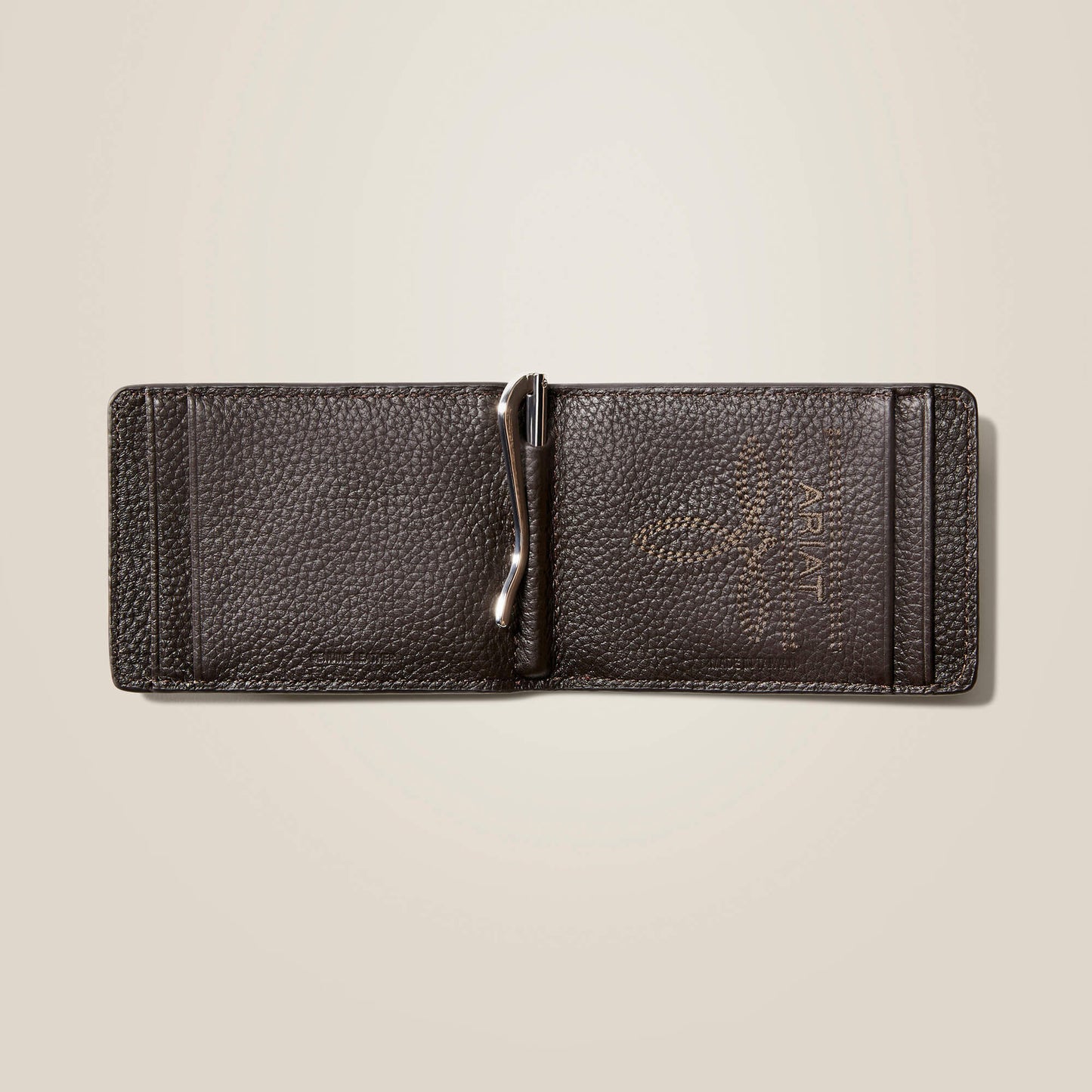 Ariat Bifold Slim Wallet Patriot Flag Embroidery