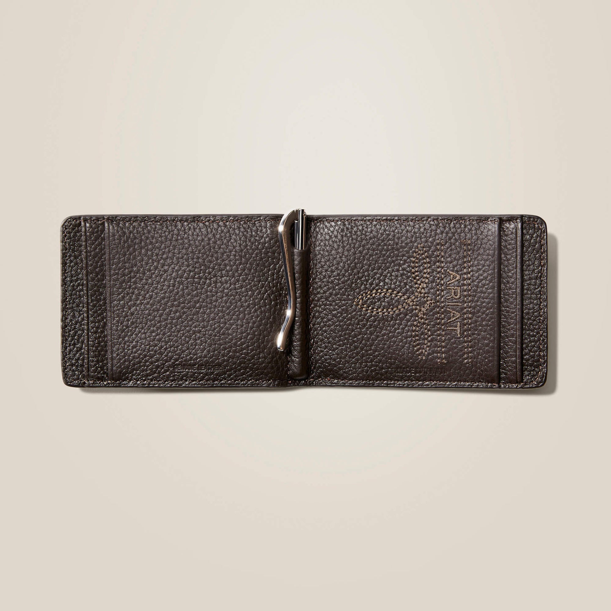 Ariat Bifold Slim Wallet Patriot Flag Embroidery