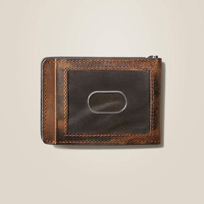 Ariat Bifold Slim Wallet Patriot Flag Embroidery