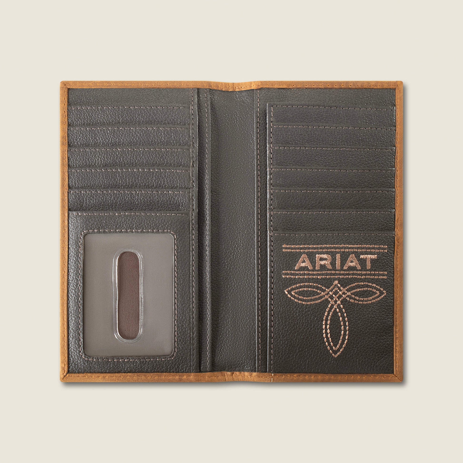 Ariat Patchwork Embroidered Logo Rodeo Wallet