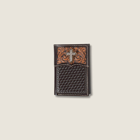 Ariat Cross Rodeo Trifold Wallet