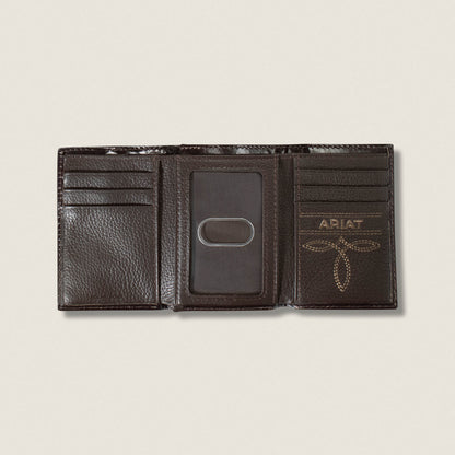 Ariat Cross Rodeo Trifold Wallet