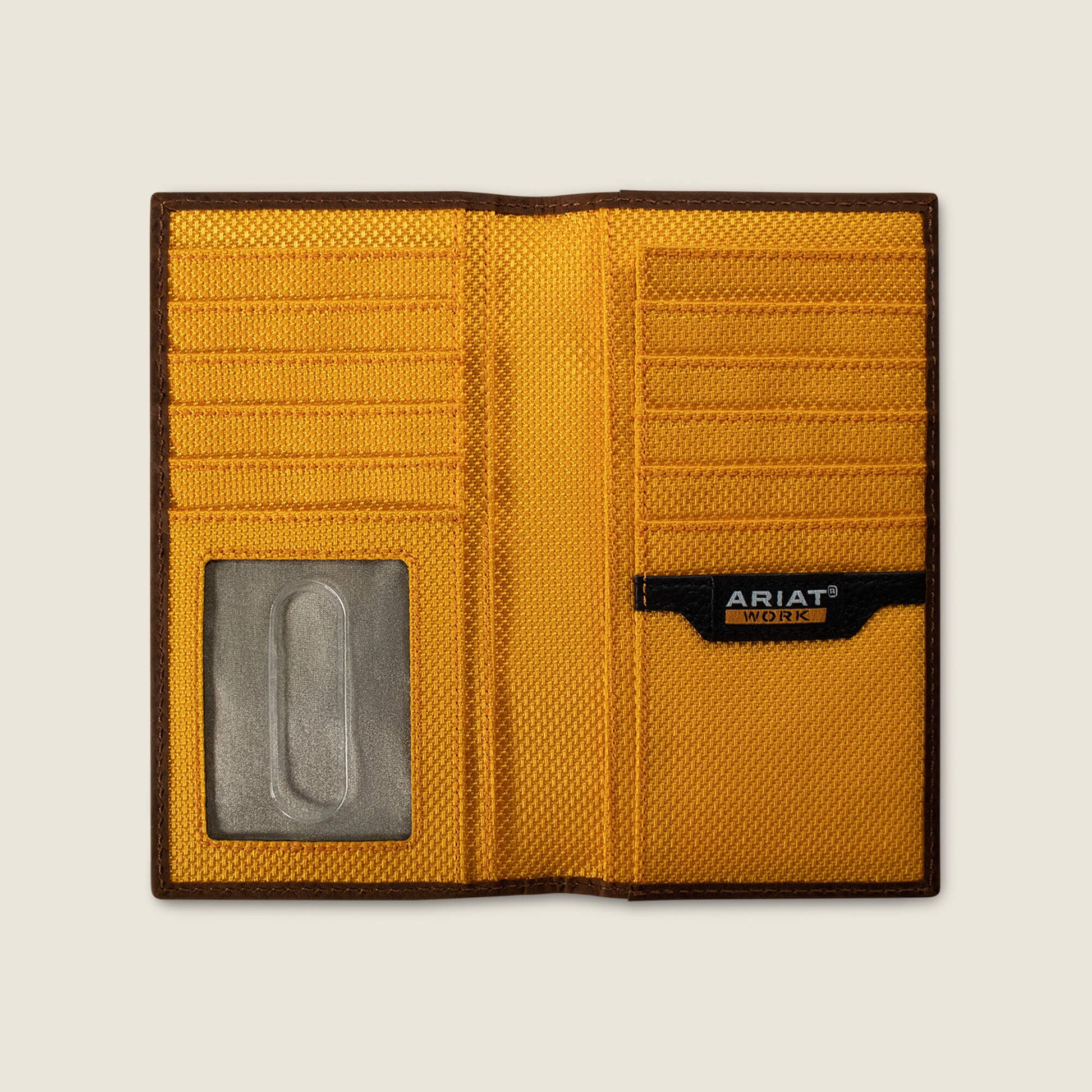 Ariat Diamond Plate Embossed Checkbook Wallet