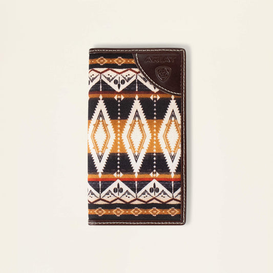 Ariat Southwest Fabric Rodeo Wallet