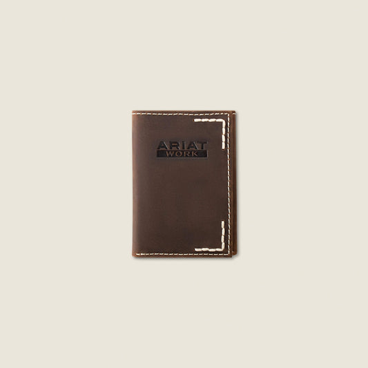 Ariat Thick StitchTrifold Wallet