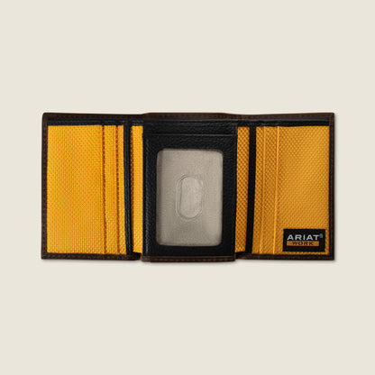 Ariat Thick StitchTrifold Wallet