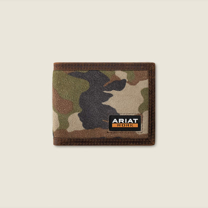 Ariat Camo Inlay Bifold Wallet