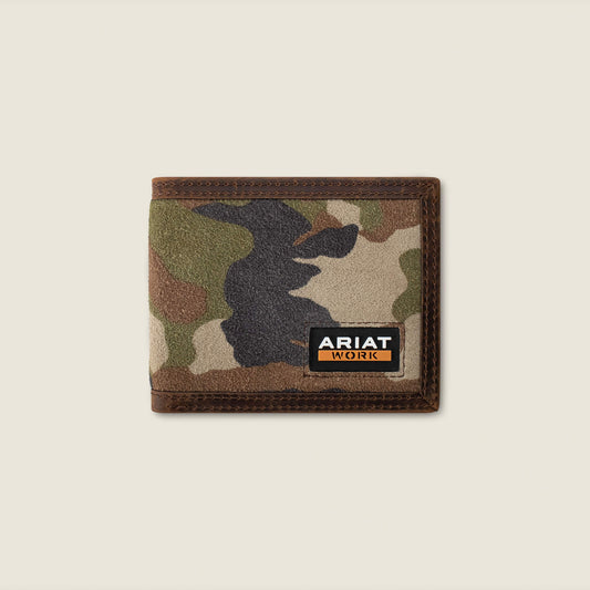 Ariat Camo Inlay Bifold Wallet