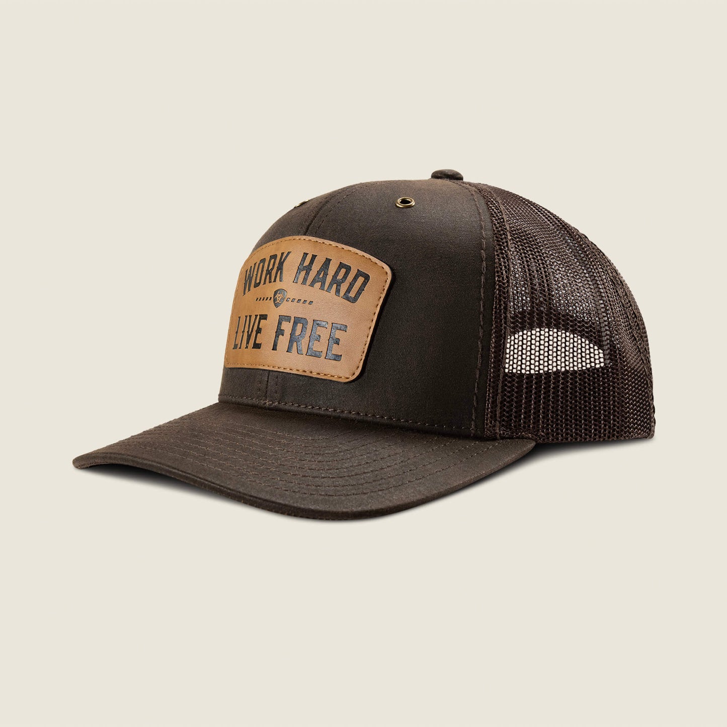 Ariat Arait Work Work Hard Patch Cap