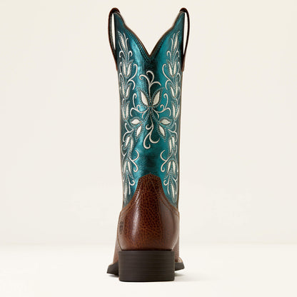 Ariat Round Up Holly Wide Square Toe Western Boot