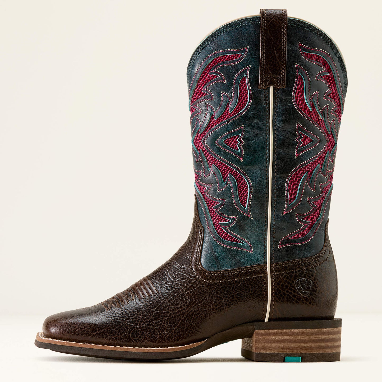 Ariat San Angelo VentTEK 360 Wide Square Toe Western Boot