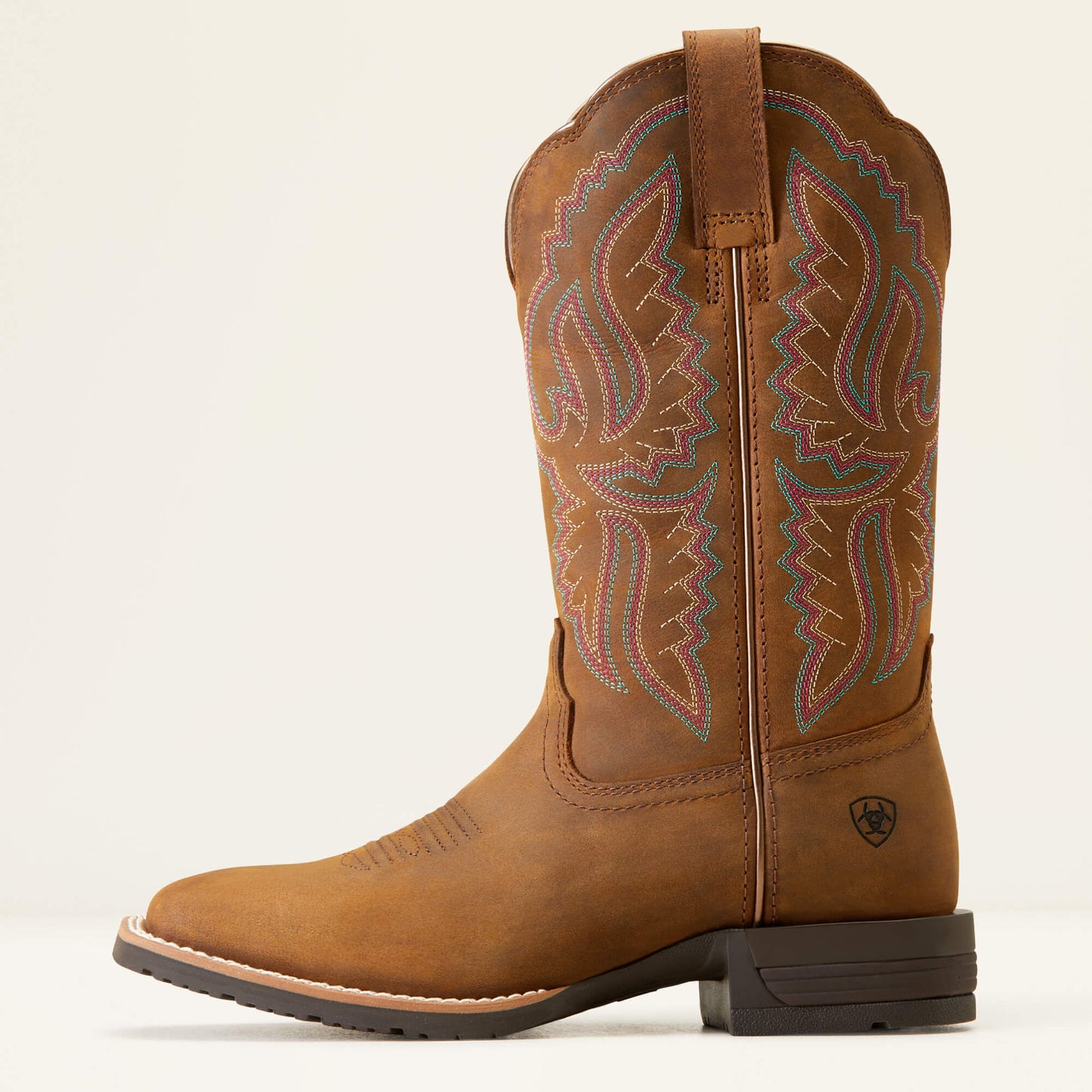 Ariat Hybrid Ranchwork Wide Square Toe Western Boot