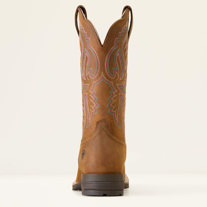 Ariat Hybrid Ranchwork Wide Square Toe Western Boot