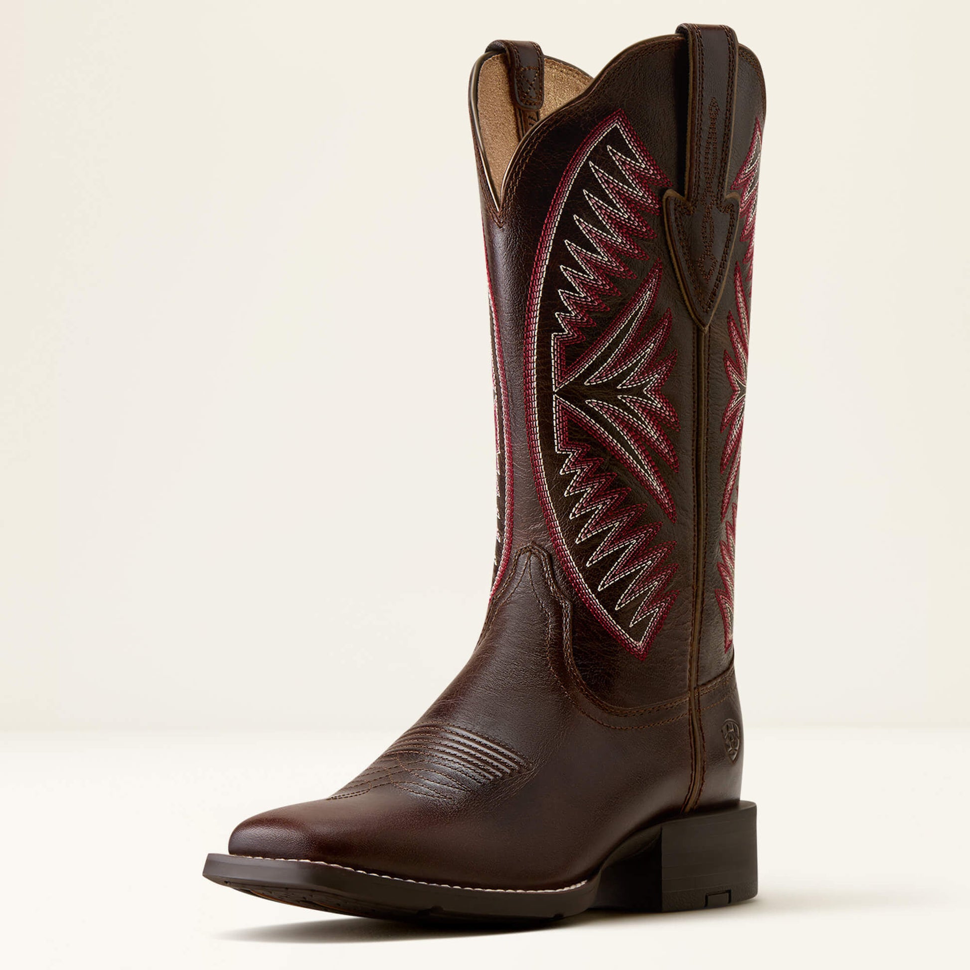 Ariat Round Up Ruidoso Wide Square Toe Western Boot