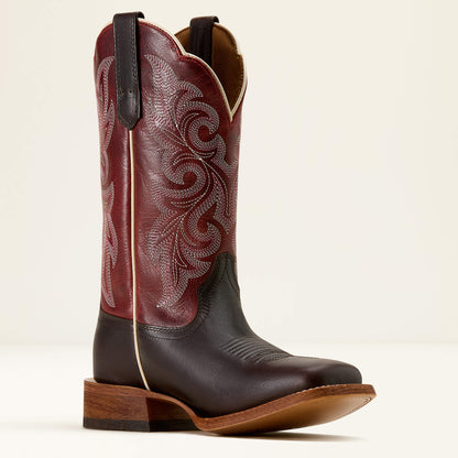 Ariat County Lane Wide Square Toe Western Boot