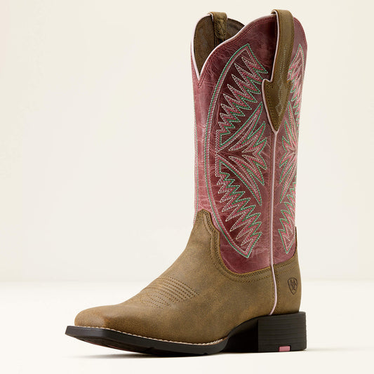 Ariat Round Up Ruidoso Wide Square Toe Western Boot