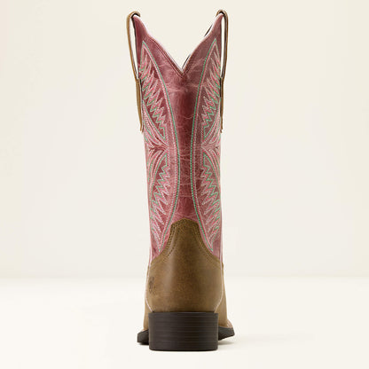 Ariat Round Up Ruidoso Wide Square Toe Western Boot