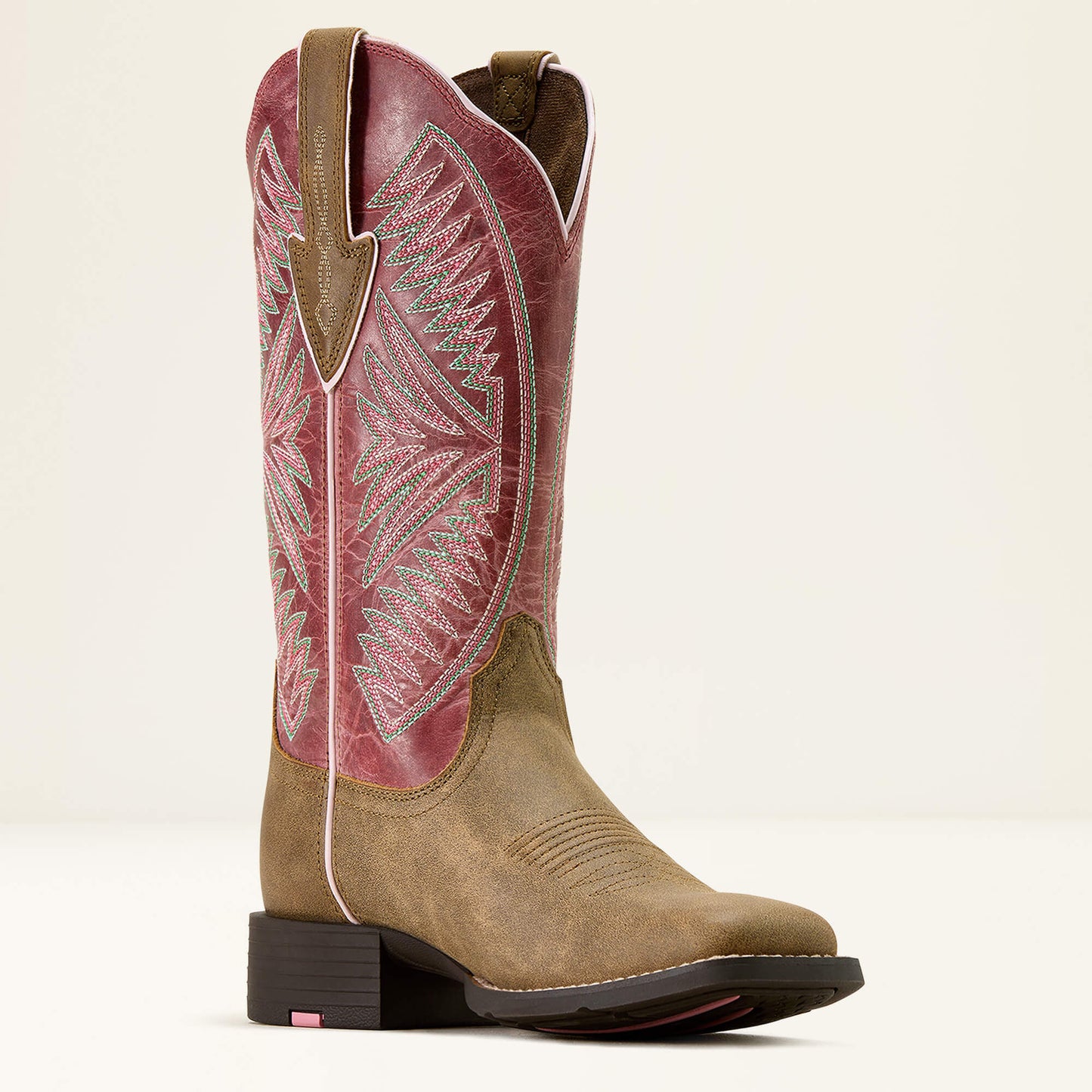 Ariat Round Up Ruidoso Wide Square Toe Western Boot