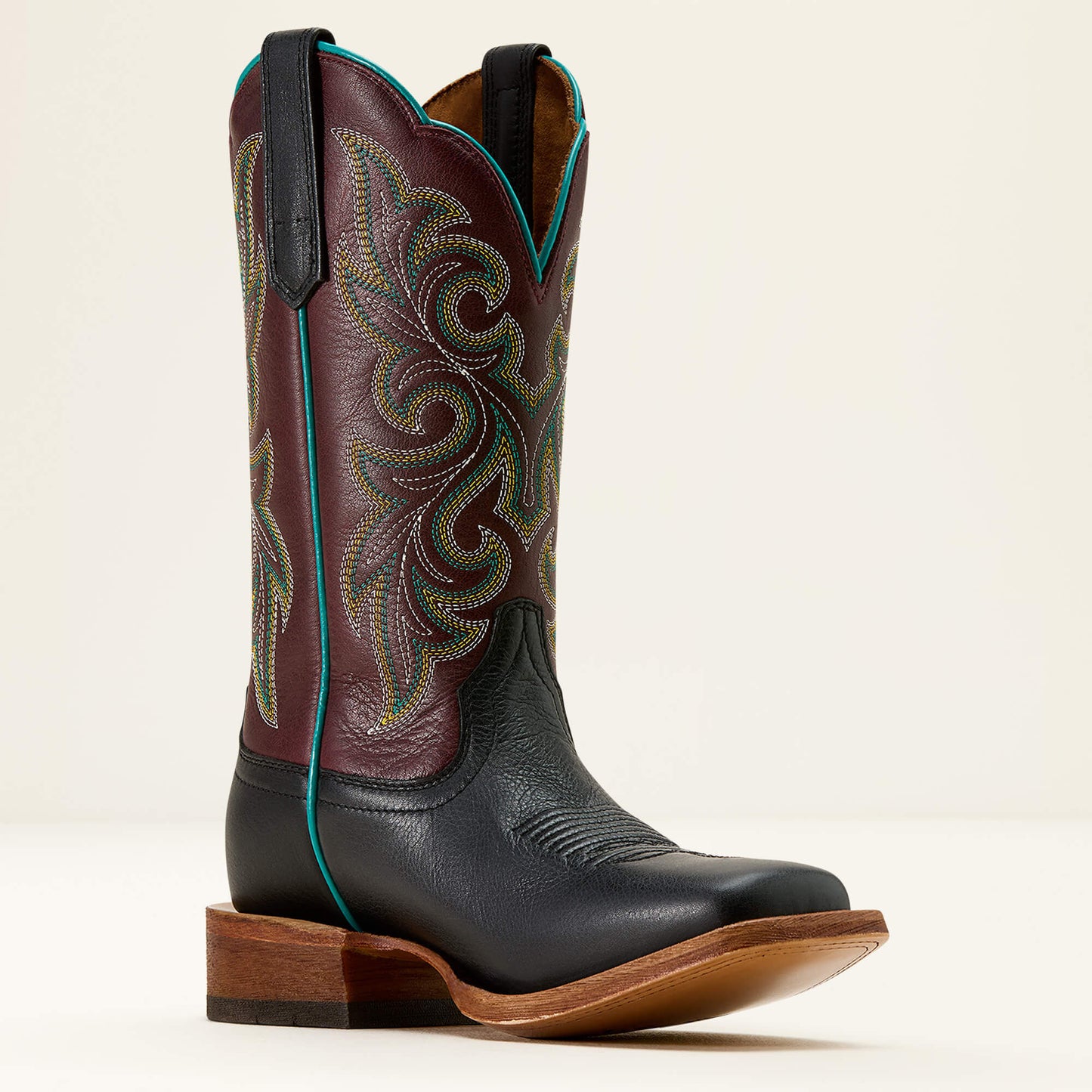 Ariat County Lane Wide Square Toe Western Boot