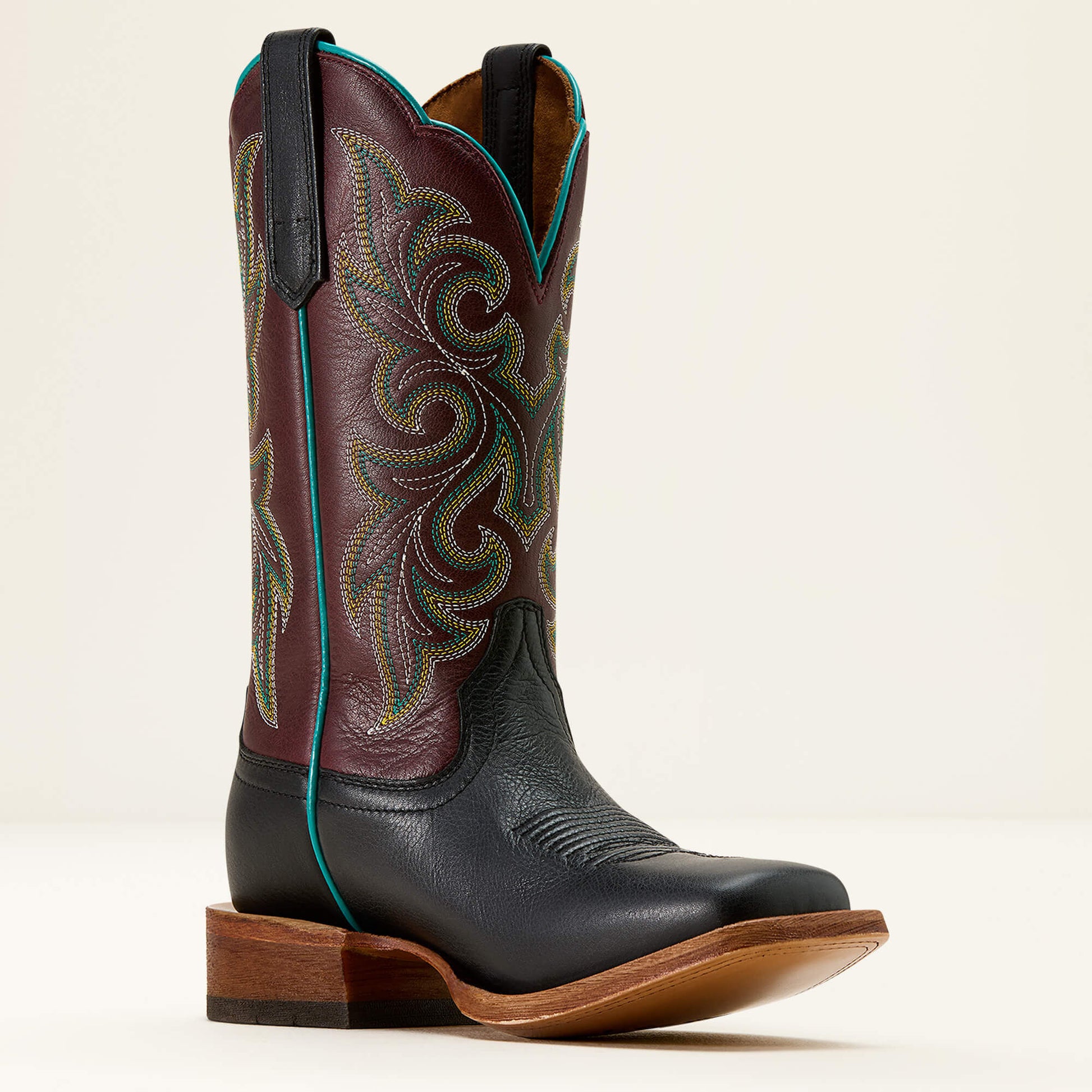 Ariat County Lane Wide Square Toe Western Boot