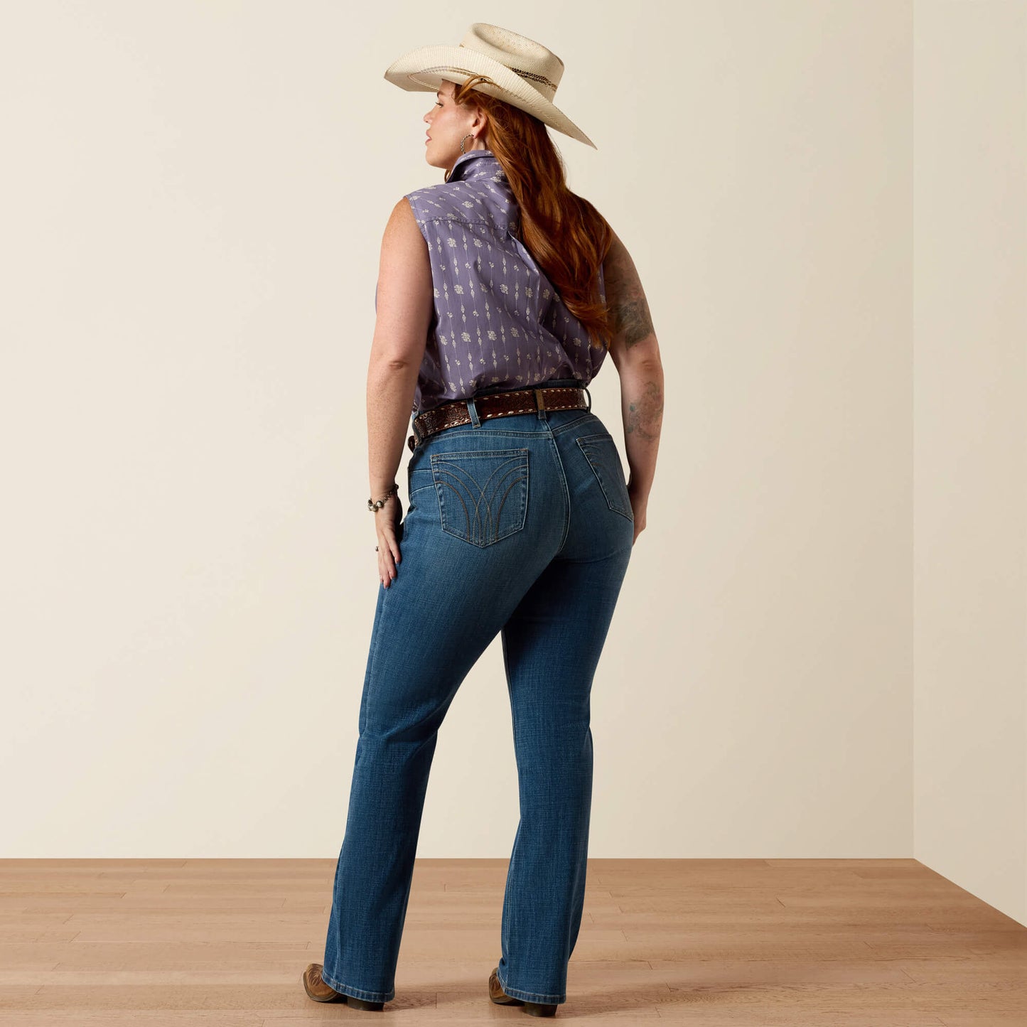 Ariat Mid Rise Esti Boot Cut Jeans