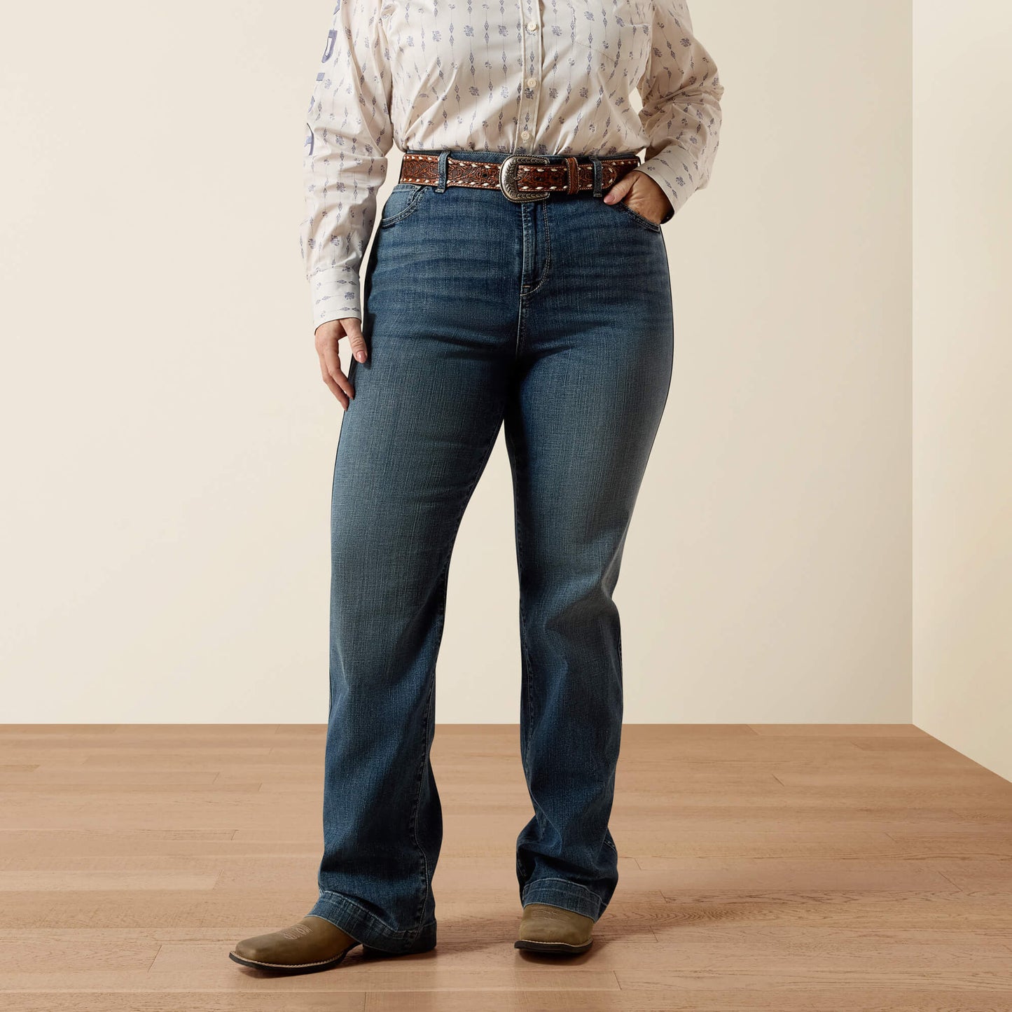 Ariat High Rise Vera Slim Trouser Jeans