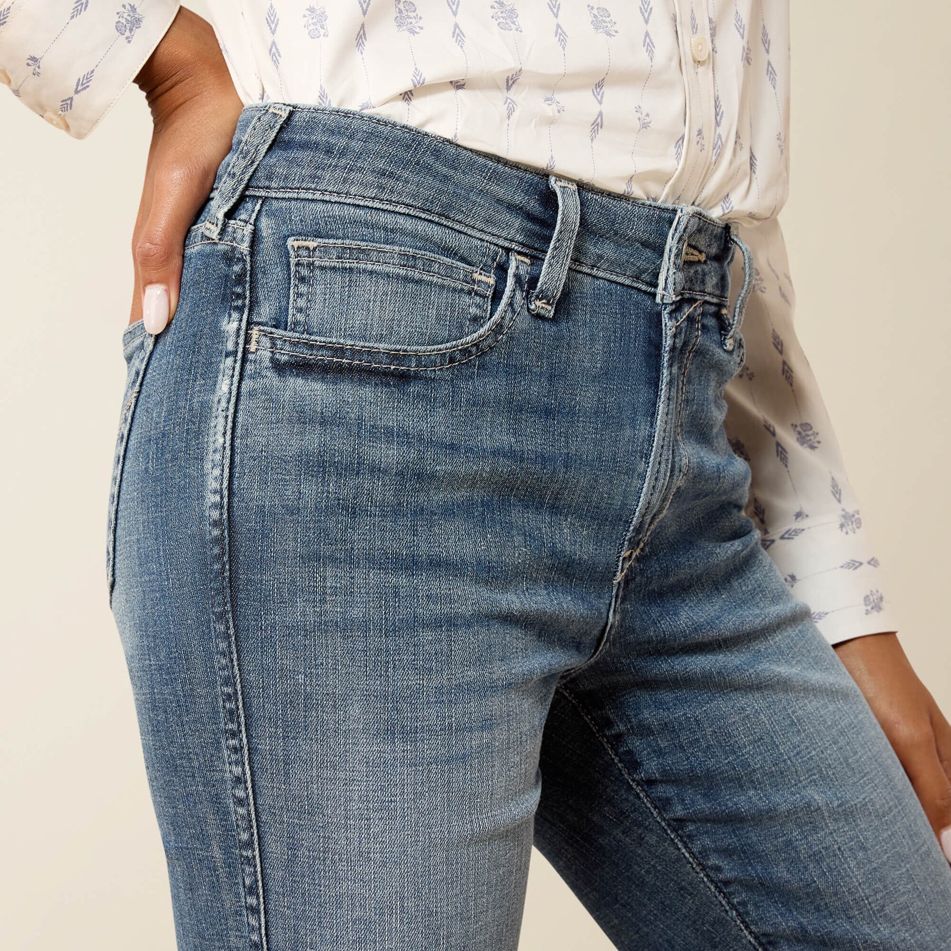 Ariat High Rise Vera Slim Trouser Jeans