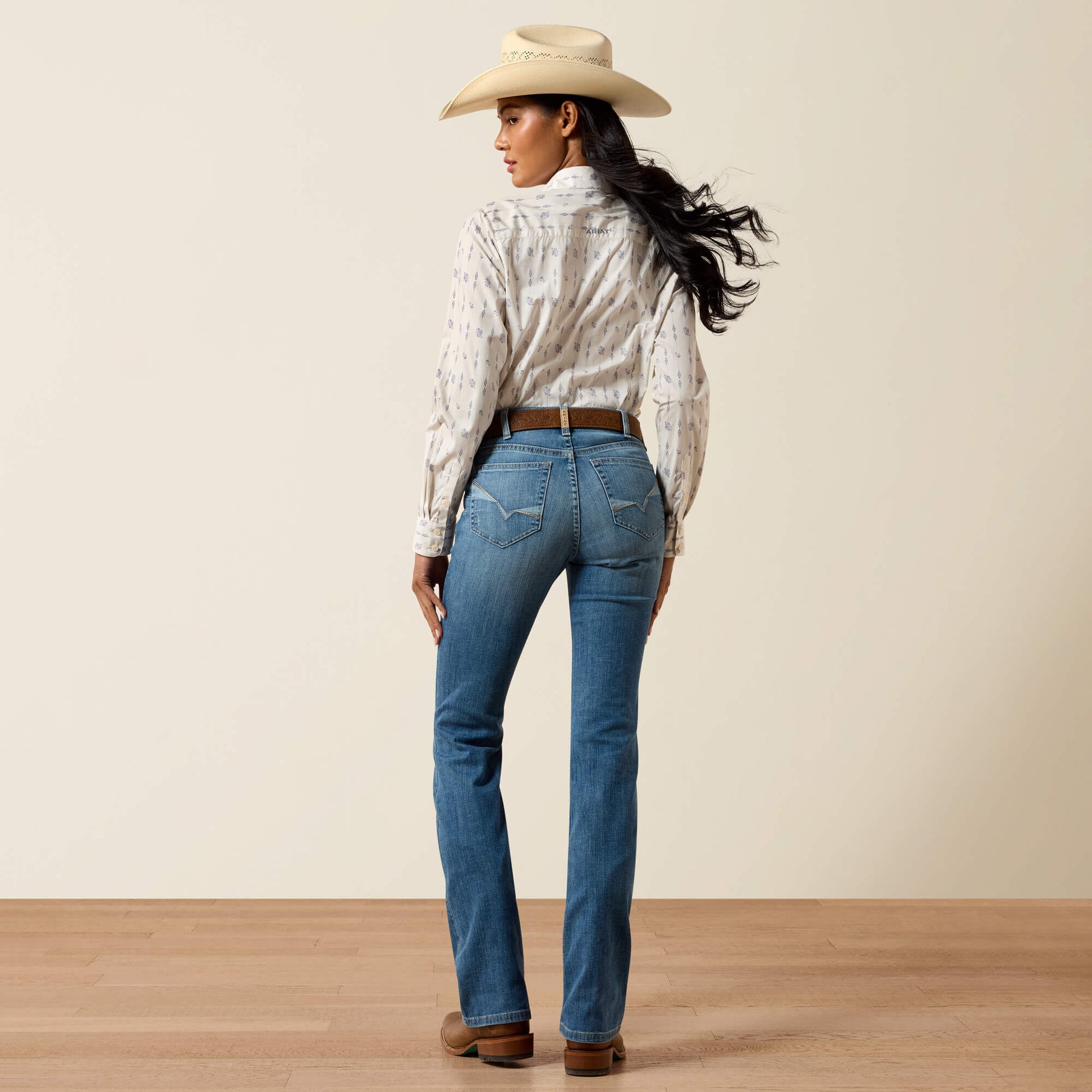 Ariat High Rise Lyra Boot Cut Jeans