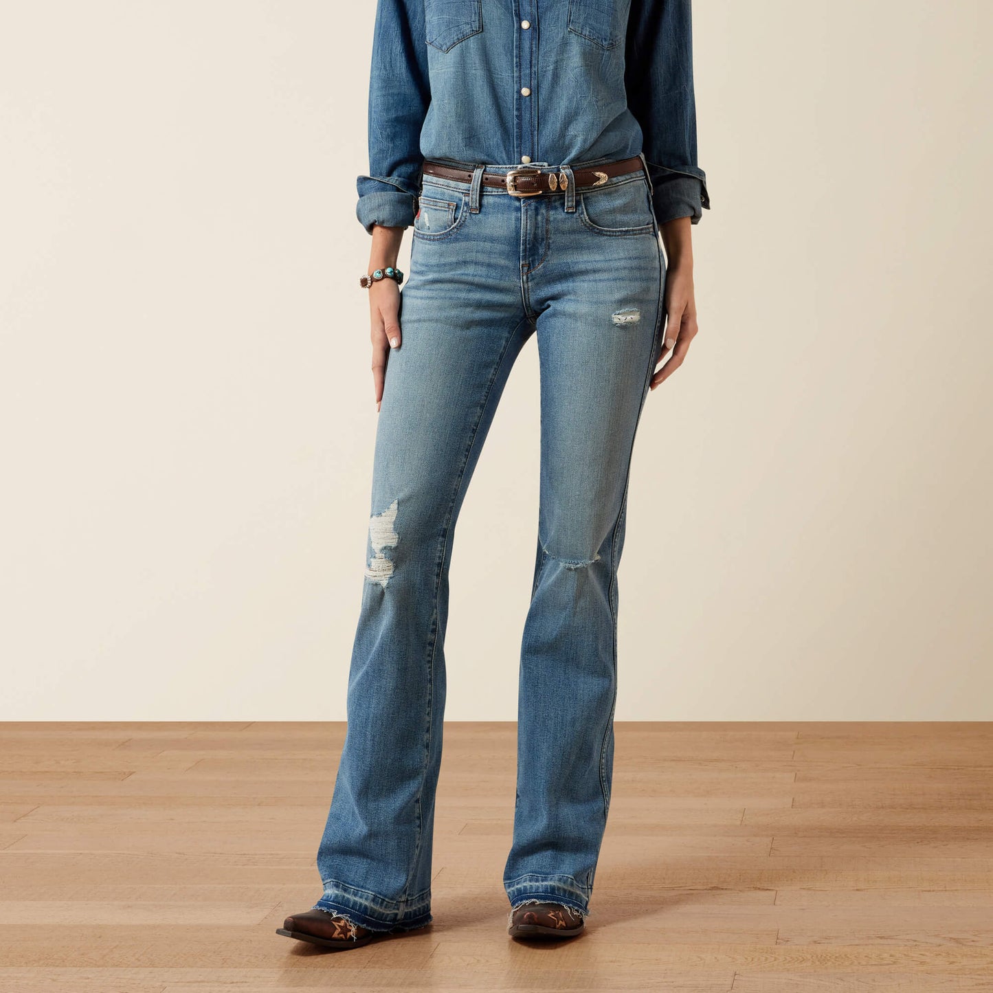 Ariat Perfect Rise Americana Slim Trouser Jeans