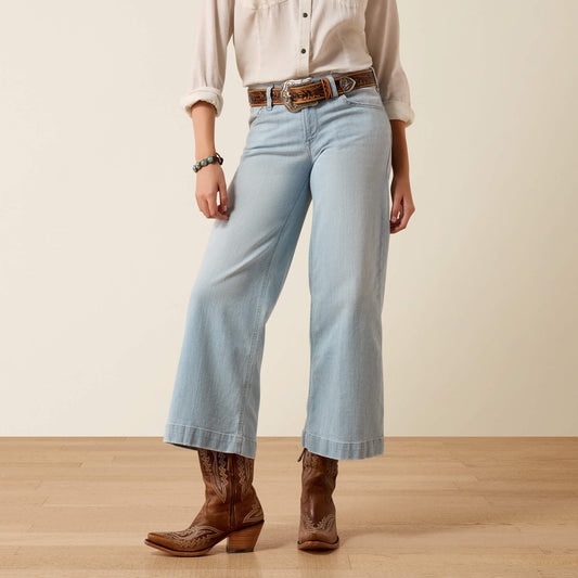 Ariat Perfect Rise Clare Wide Leg Crop Jeans