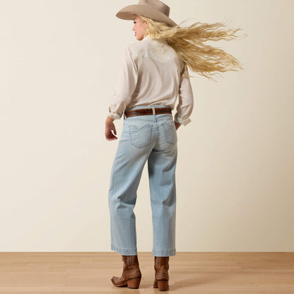 Ariat Perfect Rise Clare Wide Leg Crop Jeans