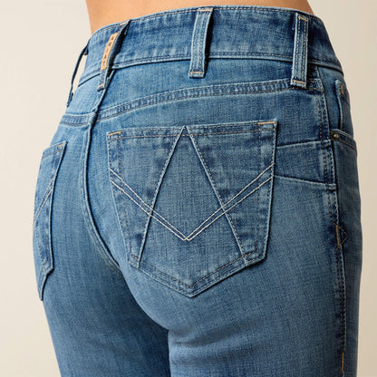 Ariat Perfect Rise Silvie Straight Leg Crop Jeans