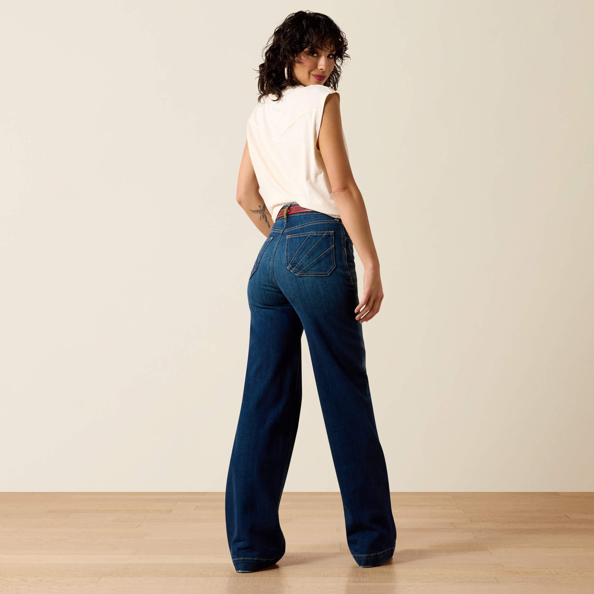 Ariat Ultra High Rise Penelope Wide Leg Jeans