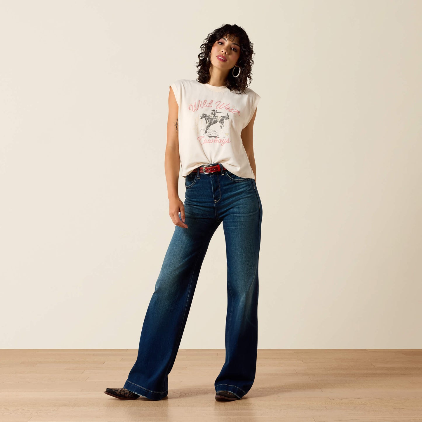 Ariat Ultra High Rise Penelope Wide Leg Jeans