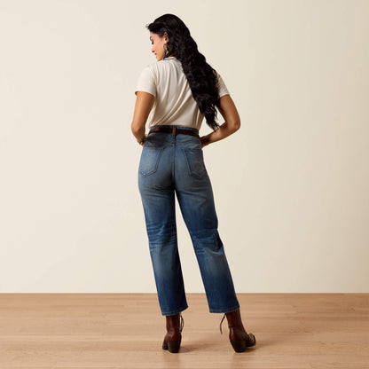 Ariat Ultra High Rise Relaxed Tomboy Straight Leg Jeans