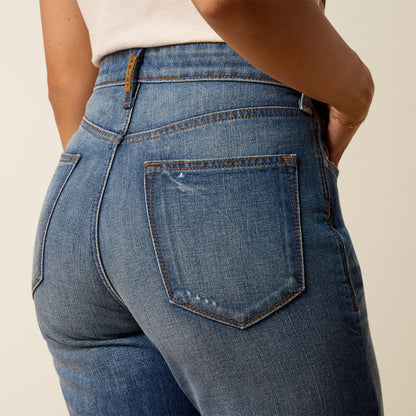 Ariat Ultra High Rise Relaxed Tomboy Straight Leg Jeans