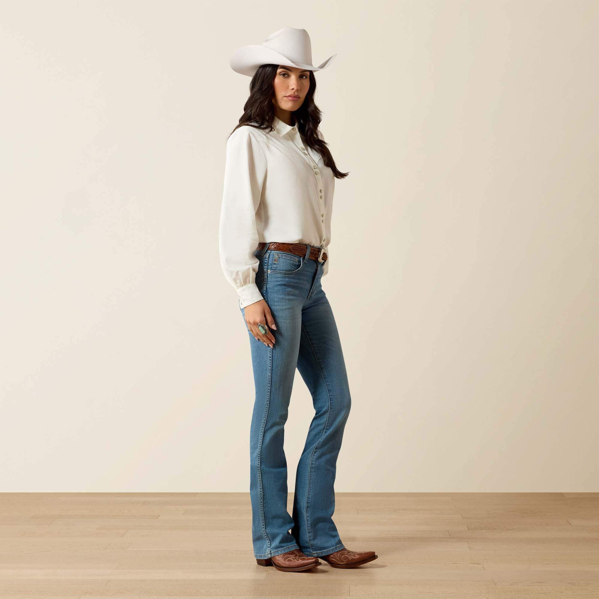 Ariat High Rise Lorena Boot Cut Jeans