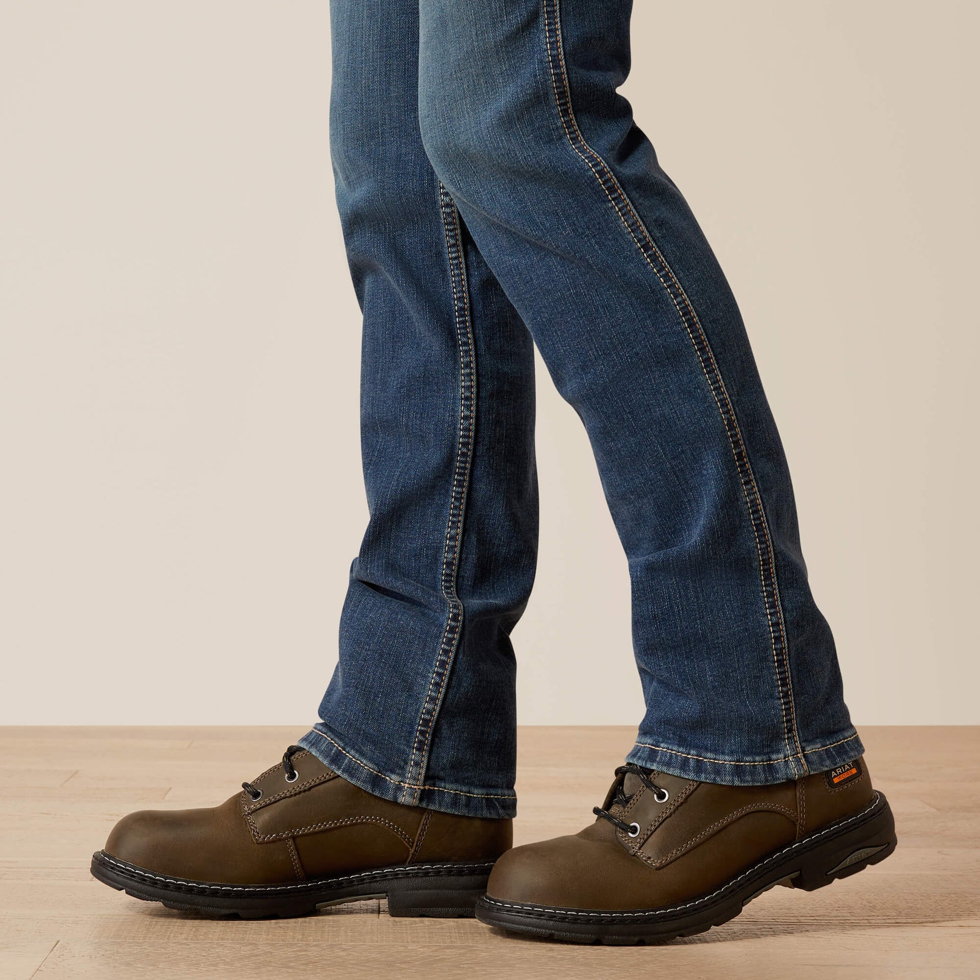 Ariat Rebar High Rise Riveter DuraStretch Straight Leg Jeans