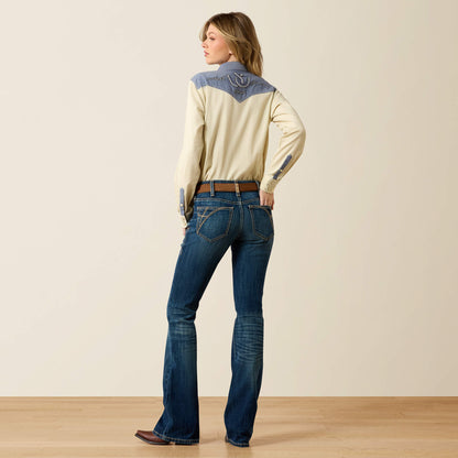 Ariat Mid Rise Fiona Boot Cut Jeans